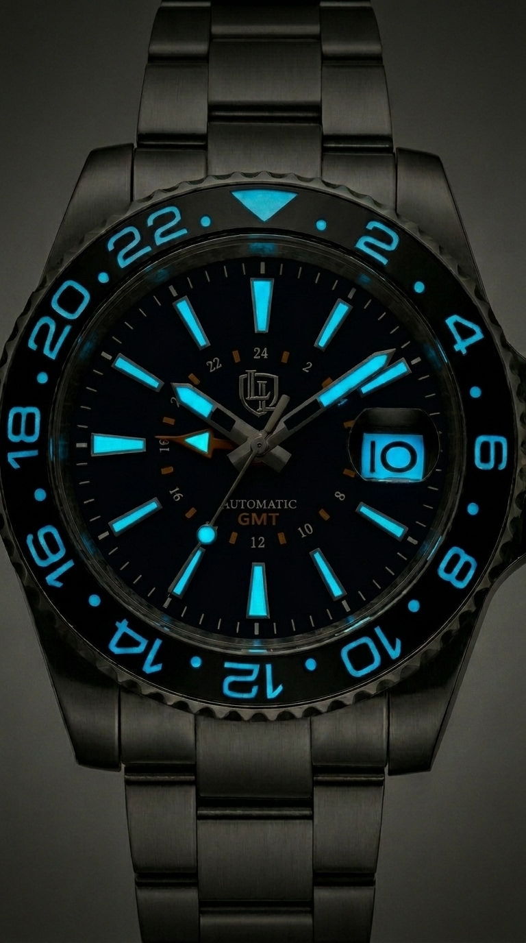 High Grade Super-LumiNova Dark Shot