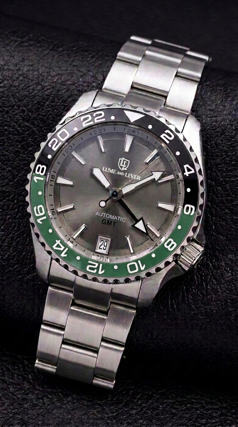 Green and Black Sprite Ceramic GMT